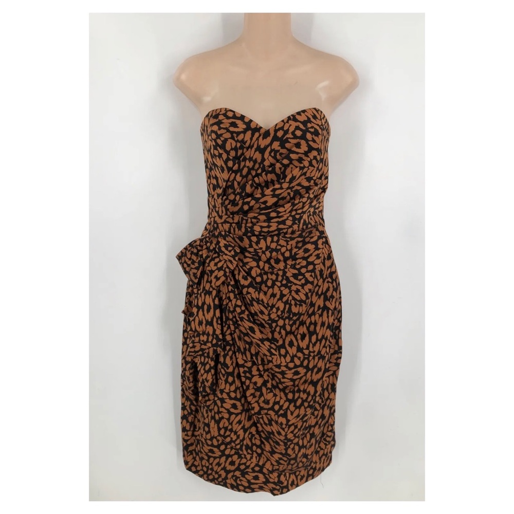 VTG AJ Bari 100% Silk Sleeveless Dress